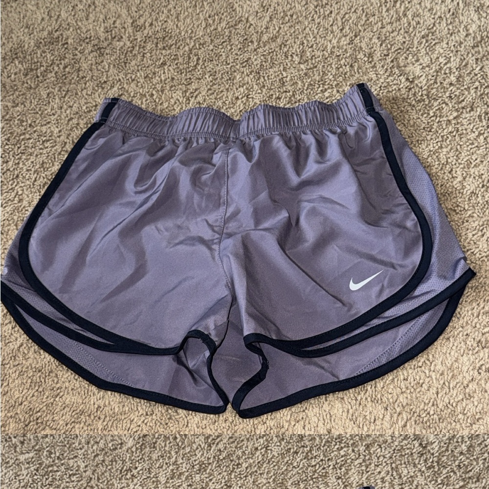 Nike Athletic Shorts in Navy and Puple